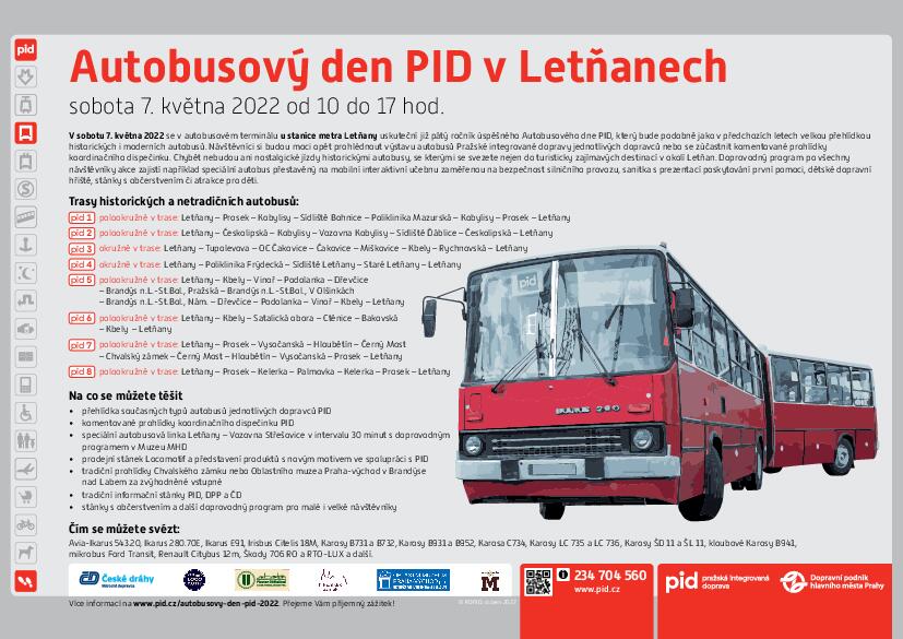 Plakát se základními informacemi