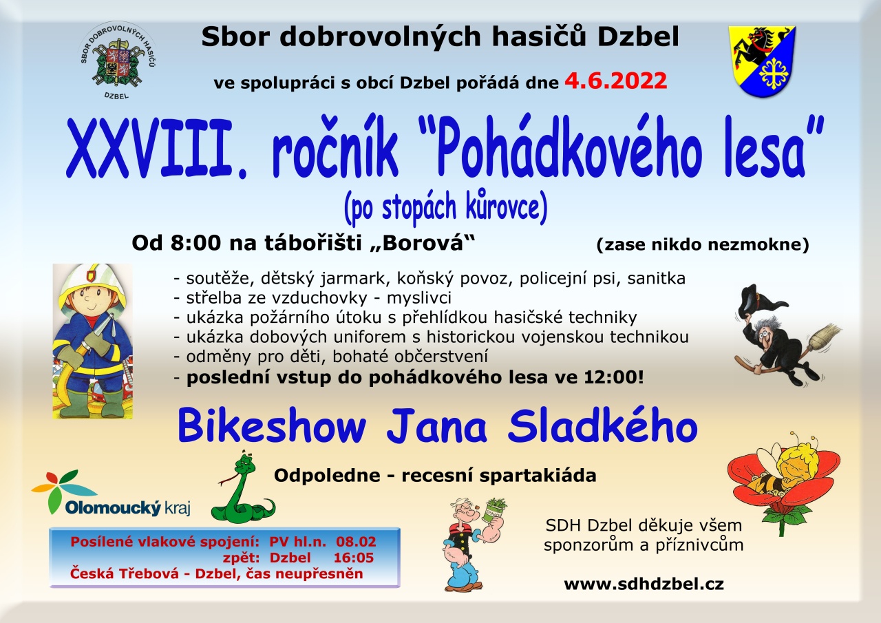 leták o doprovodném programu